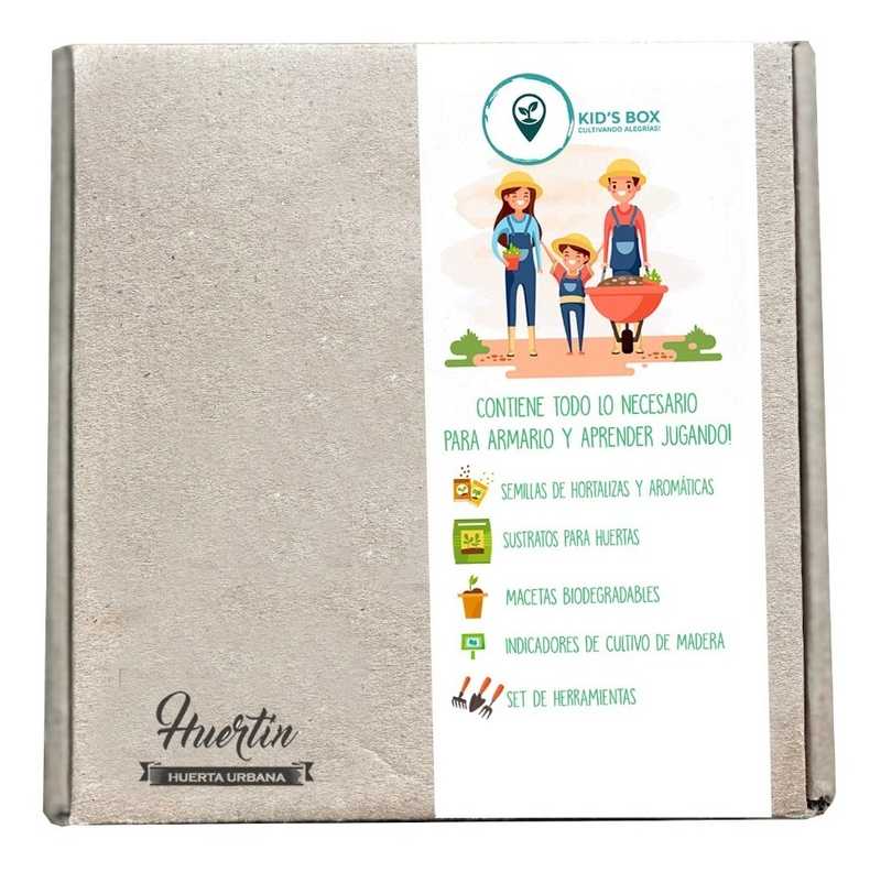 Kids Box Family - Kit De Cultivo -- Dia Del Niño - Promocion
